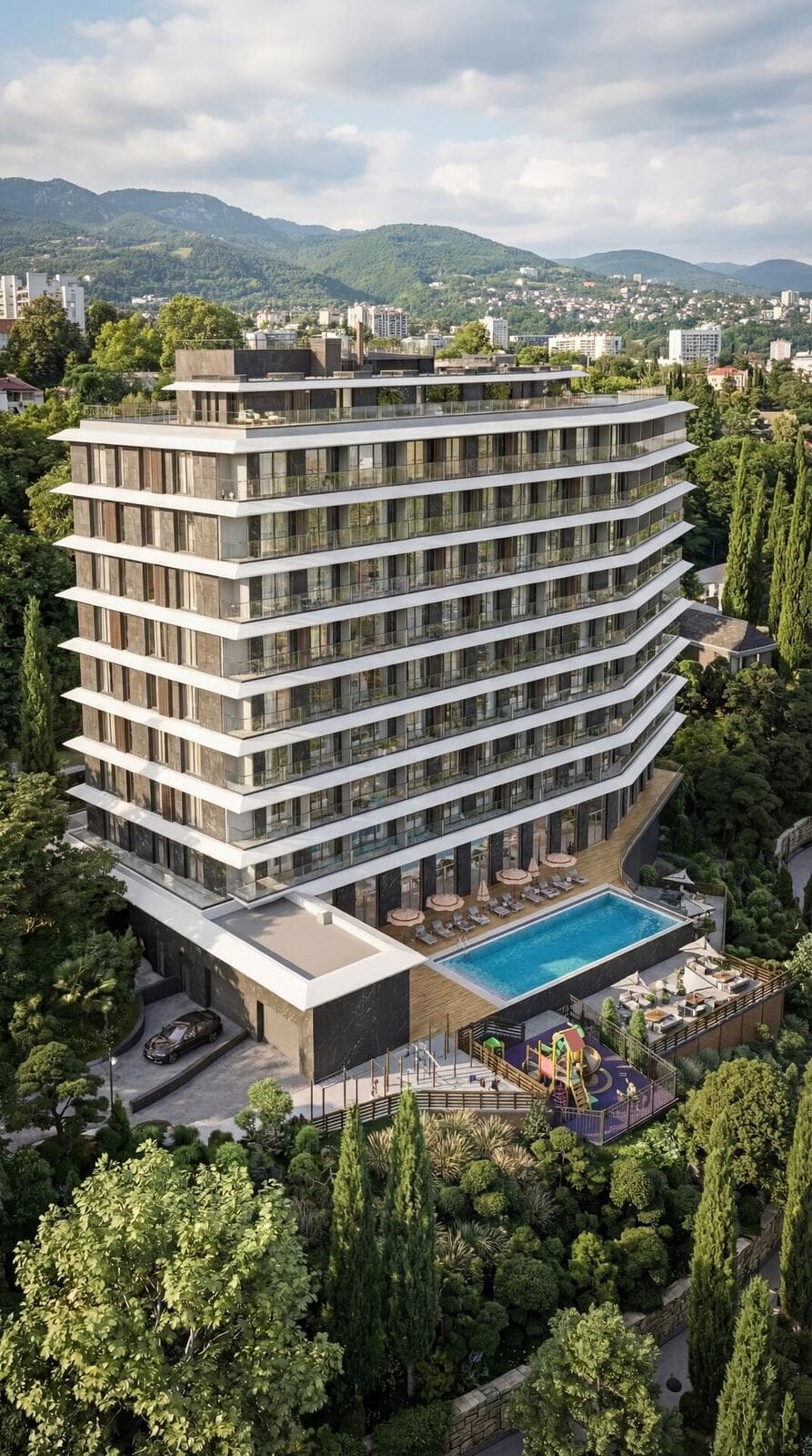 Panorama Park — клубный жилой комплекс в Ялте