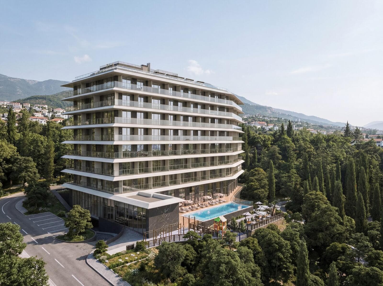 Панорама Парк рендер 10 — ЖК Ялта