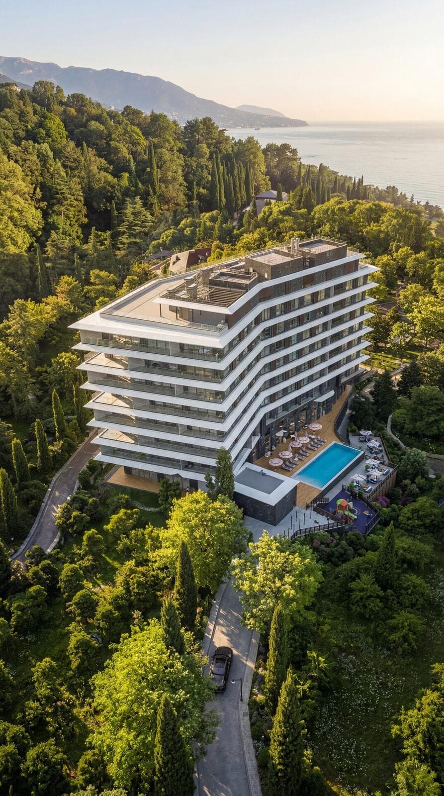 Панорама Парк рендер 12 — ЖК Ялта